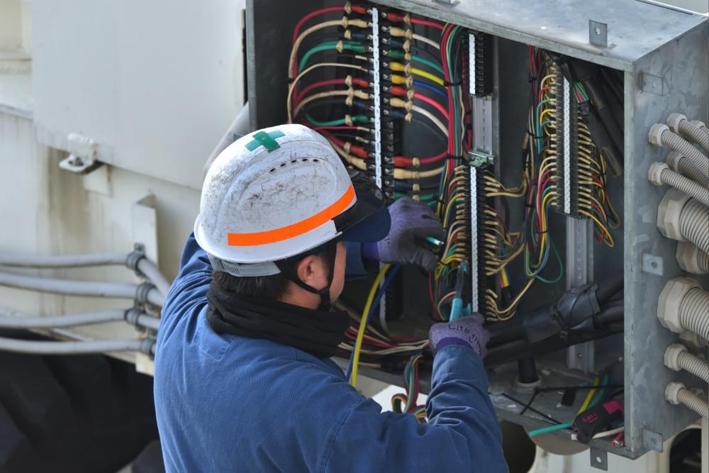 配電設備工事など幅広い施工に対応